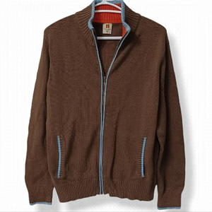 Coronel Tapiocca zip up cardigan sweater